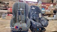 2 x child car seats