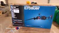 Erbauer reciprocating saw boxed with fittings