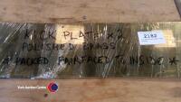 2 m matching brass kick plates - 3