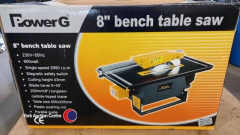 Bench table saw