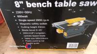 Bench table saw - 4