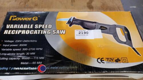 Reciprocating saw