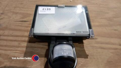 New motion detector floodlight