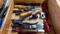 Tray of joiners tools - 3