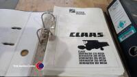 2 x Claas Dominator 218 Mega workshop manuals - 2