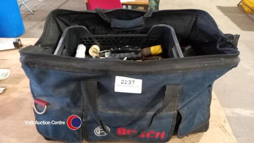 Bosch toolbag and tools