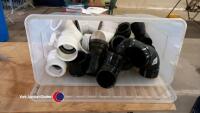 Quantity of new plumbing fittings - 3