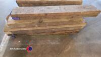 4 x timber chocks - 3
