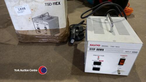 Sanyo stepdown transformer