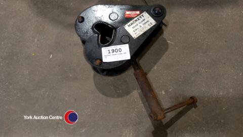 Hatchet beam clamp SWL 1T