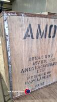 Wooden tea chest/ammo crate - 4