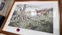 Selection of hunting prints - 5