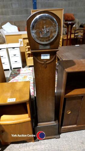 A.Smiths of Enfield presentation grandmother clock c.1950