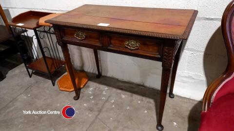 Ornate vintage console table