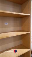 Tall pine bookcase - 2