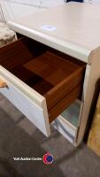 3 drawer bedside cabinet - 2