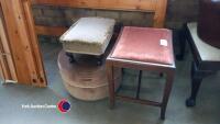 Piano Stool, Foot Stool and Pouffe