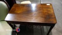 Antique writing table with drawer - 2