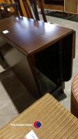 Drop Leaf table and 4 chairs - 3