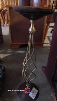 Tall metal decorative candle holder - 3