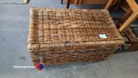 Wicker bedding/storage chest - 2