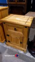 Pine bedside drawers - 2