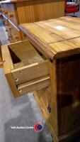 Pine bedside drawers - 3