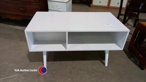 Small white table