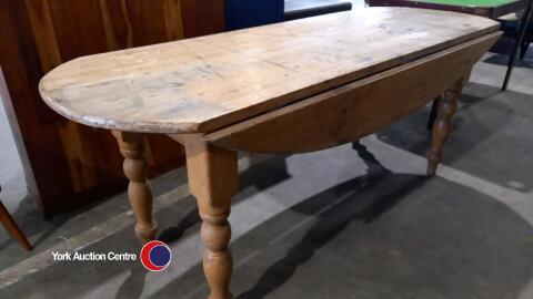 Old pine table