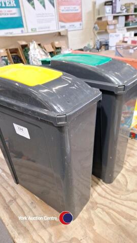 2 x recycle bins