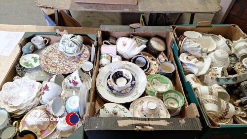 Quantity of china tea-wares and collectables