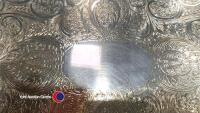 Silver plated butlers tray - 2