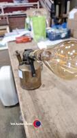 Brass blow torch lamp - 3