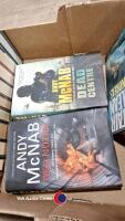 Andy McNab and Bernard Cornwell Books, some first editions - 3