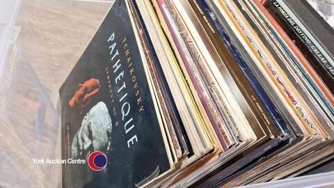 Box of classical LP records some rare and collectable