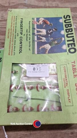 2 x vintage Subbuteo