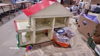 Dolls house with furniture - 2