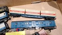 Box of model railways trains and rolling stock - 2