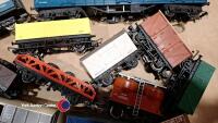 Box of model railways trains and rolling stock - 3