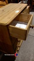 Pine 2 over 3 drawer unit - 3