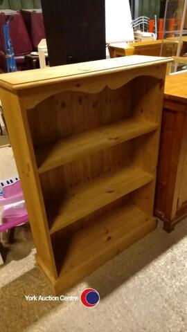 Small pine bookcase