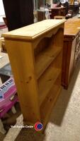 Small pine bookcase - 2