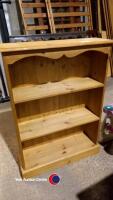 Small pine bookcase - 3