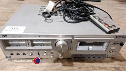 Vintage JVC cassette deck, vintage hi-fi