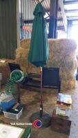 Garden umbrella and stand - 2