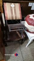 Retro stool and pouffe, chair and footstool - 2