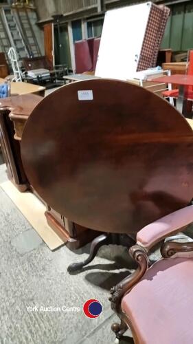 George III mahogany tripod table