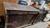 19th century Belgian buffet side cabinet