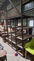 4 x shelving units - 2