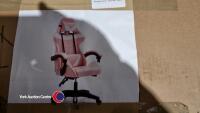 Boxed pink gaming chair - 2